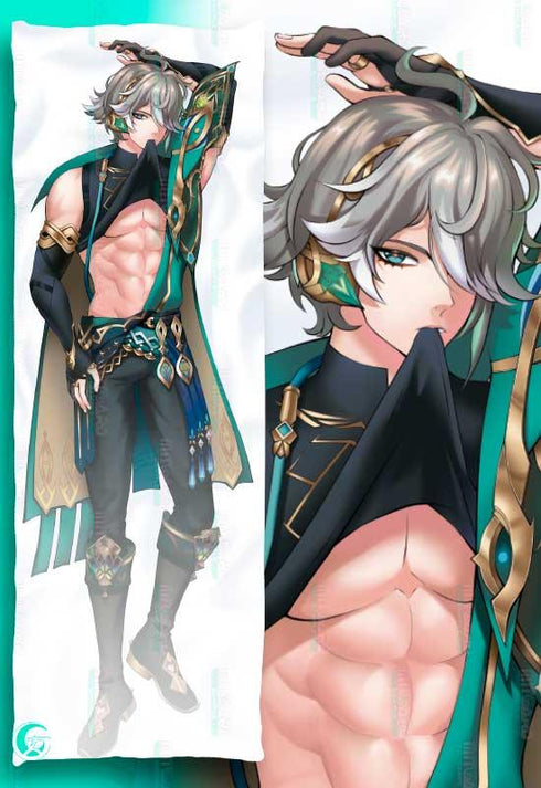 Alhaitham Body pillow case GENSHIN IMPACT Mitgard-Knight